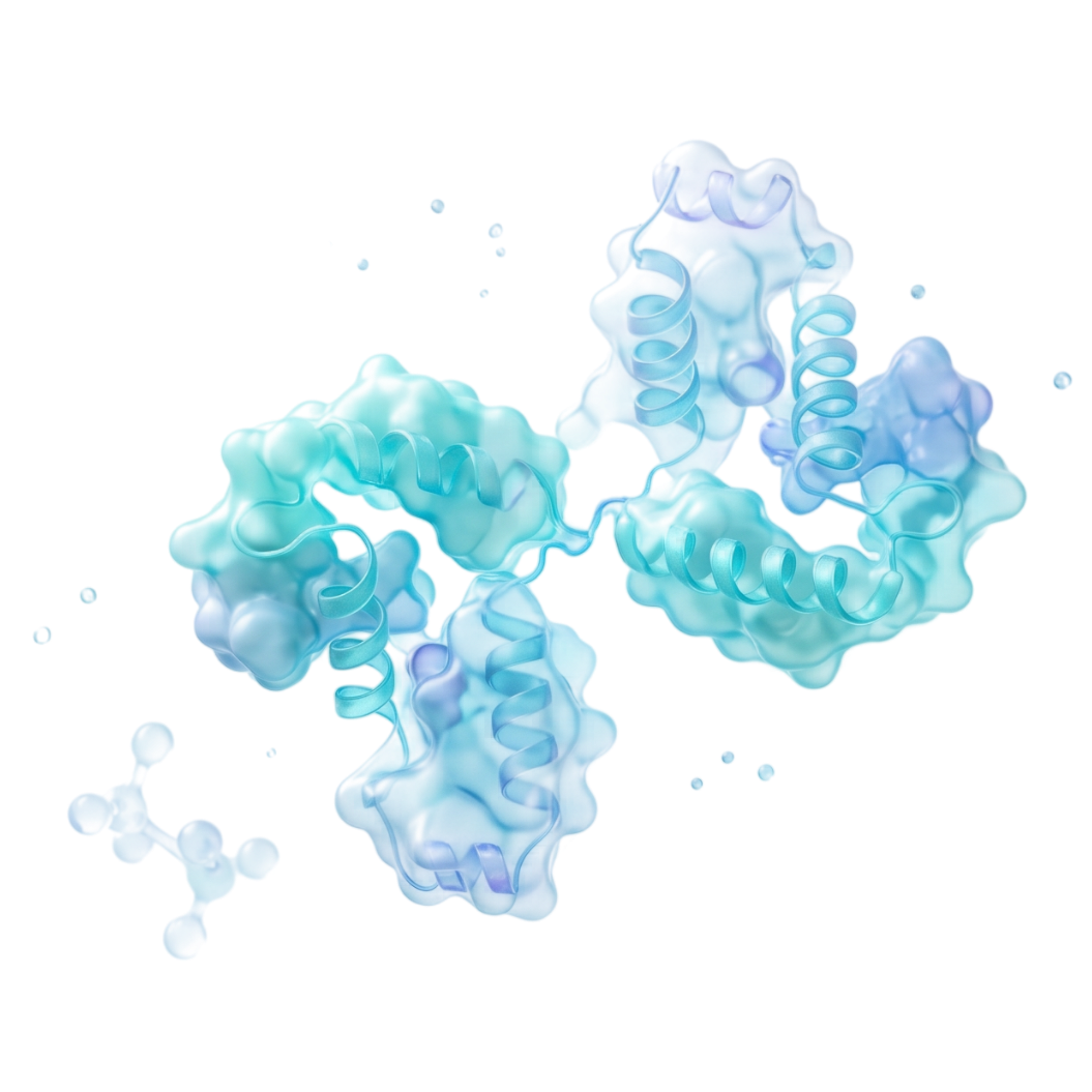 Biologic formulation high-concentration 3D structure